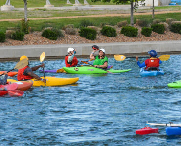 Veterans Kayak Football Team